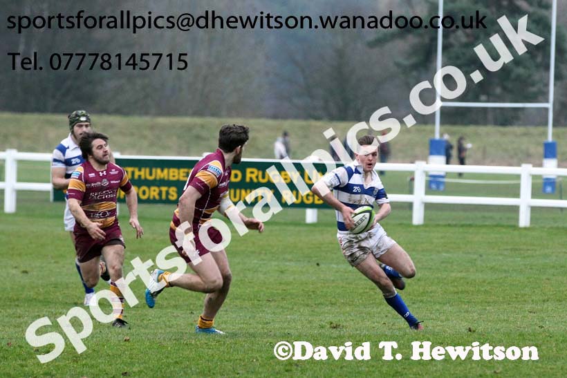Tynedale v Sedgley Park, Tynedale Park, Corbridge, Northumberland. Photo: David T. Hewitson/Sports for All Pics